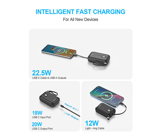 Multi functional power bank